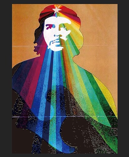 Gay Che for Pride Month - from Comrades - A History of World Communism by Robert Service 2007