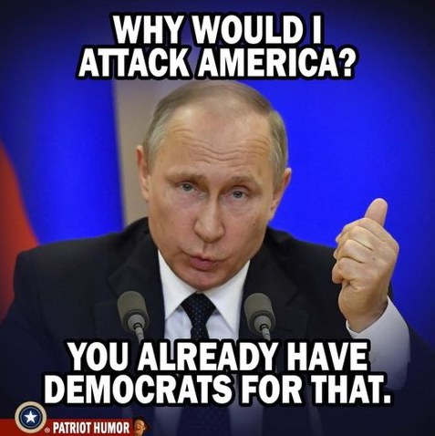Putin - Why would I attack America
