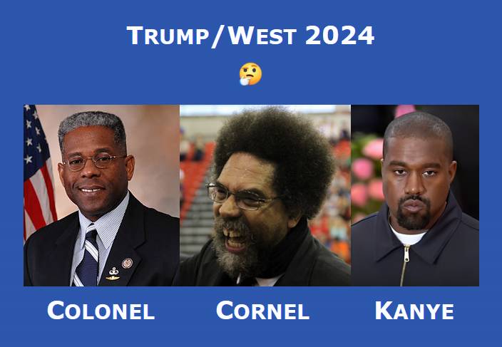 Trump West 2024 - Colonel Cornel Kanye
